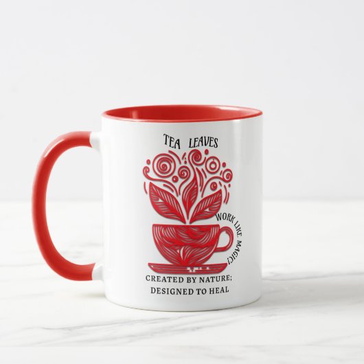 Mug Boug Motivationnel pour les amateurs de thé (Gauche)