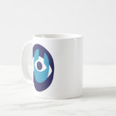 Mug Boug Oeil Mal Moderne - Protecteur Nazar Amulet De (Devant gauche)