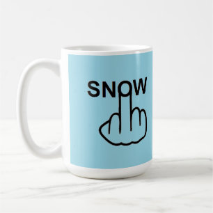 Mug Boug Oiseau bouillon Neige retourné