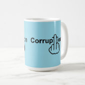 Mug Boug Oiseau Déverser La Corruption Sucre (Devant droit)