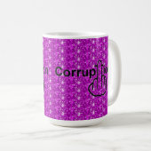 Mug Boug Oiseau Déverser La Corruption Sucre (Devant droit)