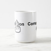 Mug Boug Oiseau Déverser La Corruption Sucre (Centre)