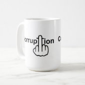 Mug Boug Oiseau Déverser La Corruption Sucre (Devant gauche)