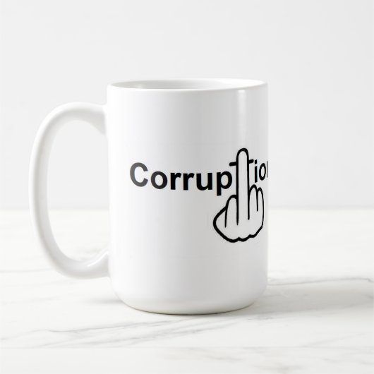 Mug Boug Oiseau Déverser La Corruption Sucre (Gauche)