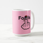 Mug Boug Oiseau Fliding Fools Flip (Devant droit)