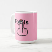 Mug Boug Oiseau Fliding Fools Flip (Devant gauche)