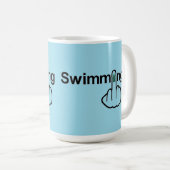 Mug Boug Oiseau Fliding Nage Flip (Devant droit)