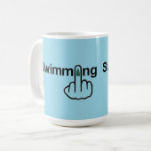 Mug Boug Oiseau Fliding Nage Flip (Devant gauche)