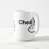 Mug Boug Oiseau Flipping Cheveux Flip (Devant droit)