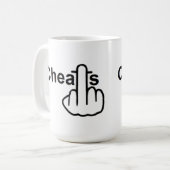 Mug Boug Oiseau Flipping Cheveux Flip (Devant gauche)