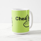 Mug Boug Oiseau Flipping Cheveux Flip (Devant droit)