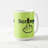 Mug Boug Oiseau Flipping Scrooge Retourner (Devant droit)
