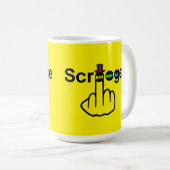 Mug Boug Oiseau Flipping Scrooge Retourner (Devant droit)