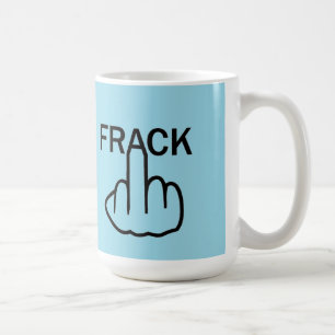 Mug Boug Oiseau Flipping Stop Fracking