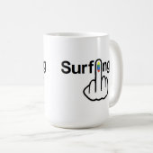 Mug Boug Oiseau Flipping Surfing Flip (Devant droit)