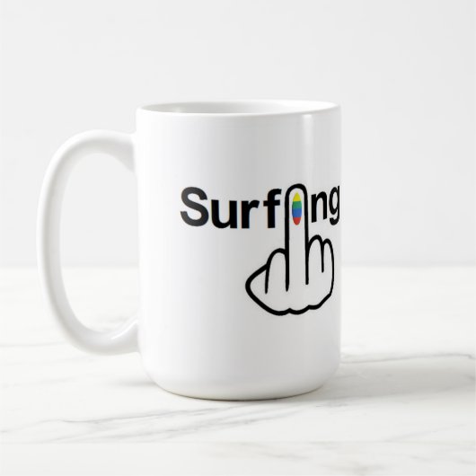 Mug Boug Oiseau Flipping Surfing Flip (Gauche)