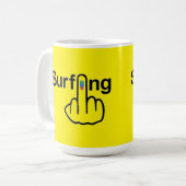Mug Boug Oiseau Flipping Surfing Flip (Devant gauche)
