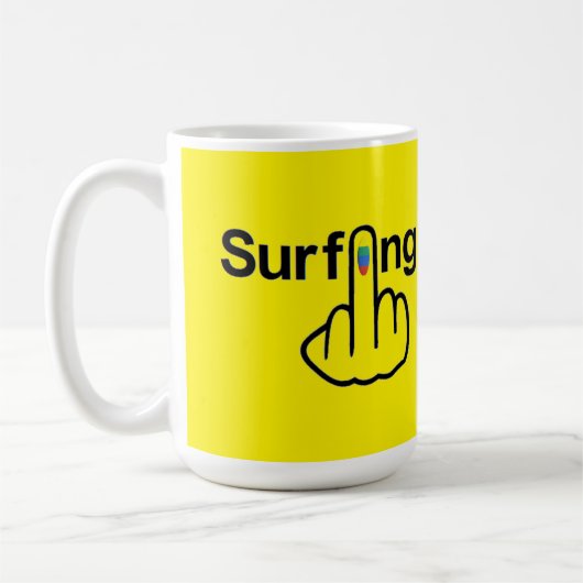 Mug Boug Oiseau Flipping Surfing Flip (Gauche)