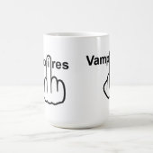 Mug Boug Oiseau renverser Vampires retourné (Centre)
