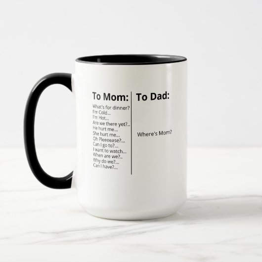 Mug Boug Parenting, Cadeau Parenting Pour Maman Cadeau (Gauche)