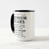 Mug Boug parodique de luxe Premium Tears™ (Devant gauche)