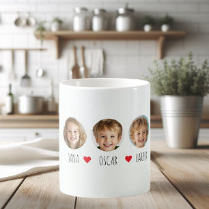 Mug Boug photo pour enfants personnalisée avec des nom
