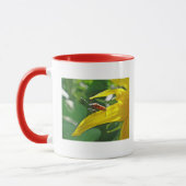 Mug Boug rouge bousier sur tournesol (Gauche)