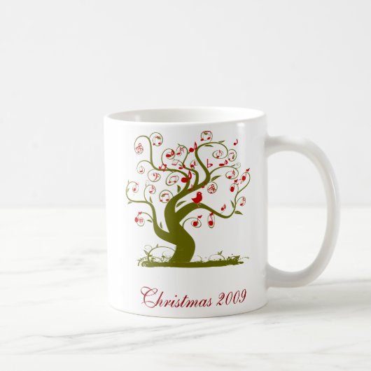 Mug Boug rouge Oiseau de Noël (Droite)