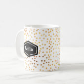 Mug Boug spotty or personnalisé (Devant gauche)