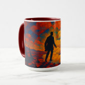 Mug Boug surréaliste Dreamscape - Un Sip Visionnaire d (Devant gauche)