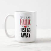 Mug Boug unique pour les amateurs de livres Si je lis (Gauche)