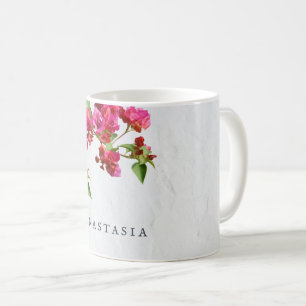 Mug Bougainvilliers Floral Méditerranée Grecque