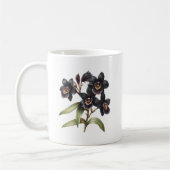 Mug Bouge à café classique à orchidées noires (Gauche)