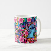 Mug Bouge colorée et florale (Devant droit)
