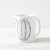 Mug Bouge de 70e anniversaire (Devant droit)