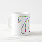Mug Bouge de 70e anniversaire (Devant gauche)