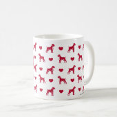 Mug Bouge De Boxer Avec Coeurs (Devant droit)