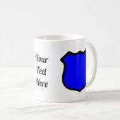 Mug Bouge de café Bouclier St. Michael 1 (Devant droit)