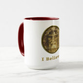 Mug Bouge de café chrétien Roue de turin (Devant gauche)