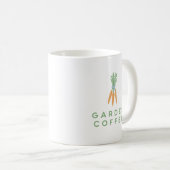 Mug Bouge de café de jardin aux carottes (Devant droit)