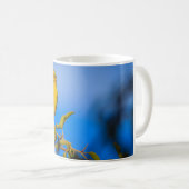 Mug Bouge de café d'oiseau canari jaune (Devant droit)