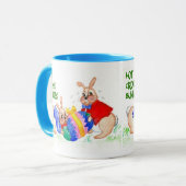 Mug Bouge de café 'Hot Cross Bunnies' (Devant gauche)