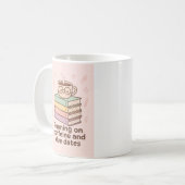 Mug Bouge de café mignonne pour les étudiants occupés (Devant gauche)