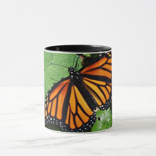 Mug Bouge de café papillon Monarch (Centre)