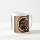 Mug Bouge de café pour les amateurs de livres (Devant droit)