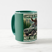 Mug 🔥 Bouge de café prêt à l'aventure 🔥 (Devant gauche)