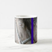 Mug Bouge de cheval noir (Centre)