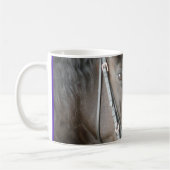 Mug Bouge de cheval noir (Gauche)