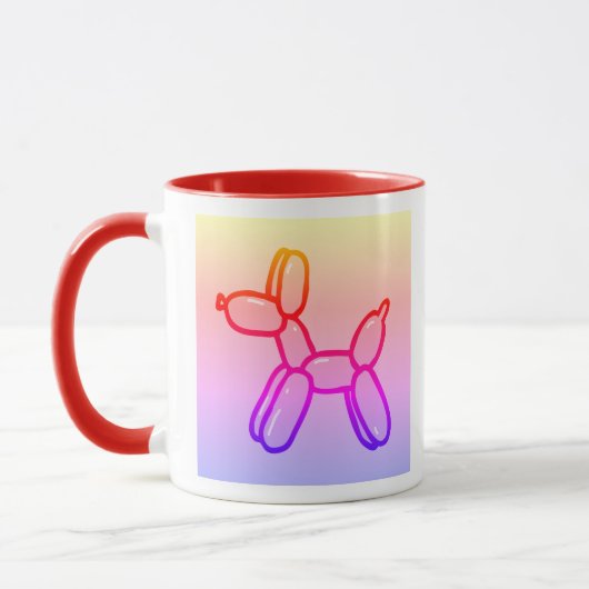 Mug Bouge de chien de ballon (Gauche)