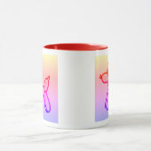 Mug Bouge de chien de ballon (Centre)